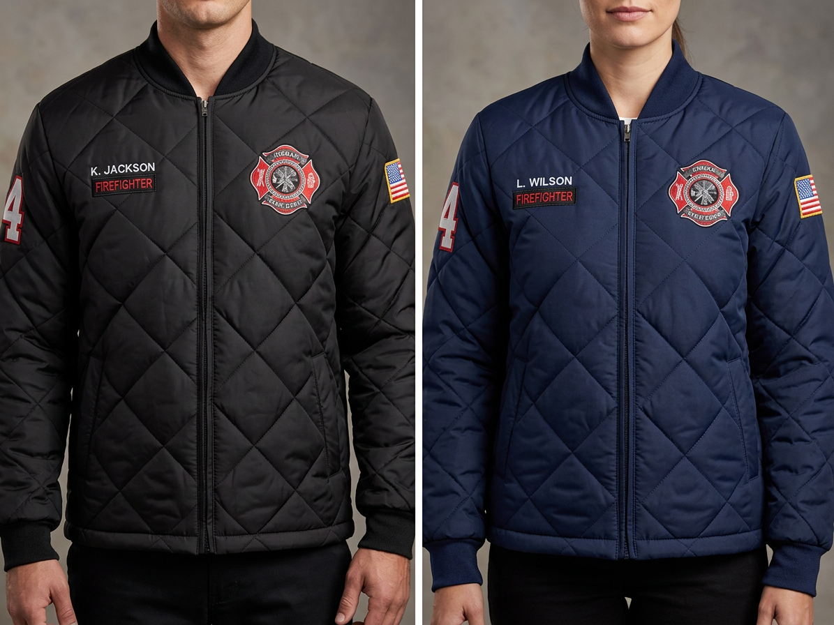 1221-J Bravest Diamond Quilt Jacket