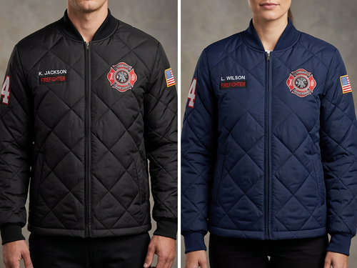 1221-J Bravest Diamond Quilt Jacket