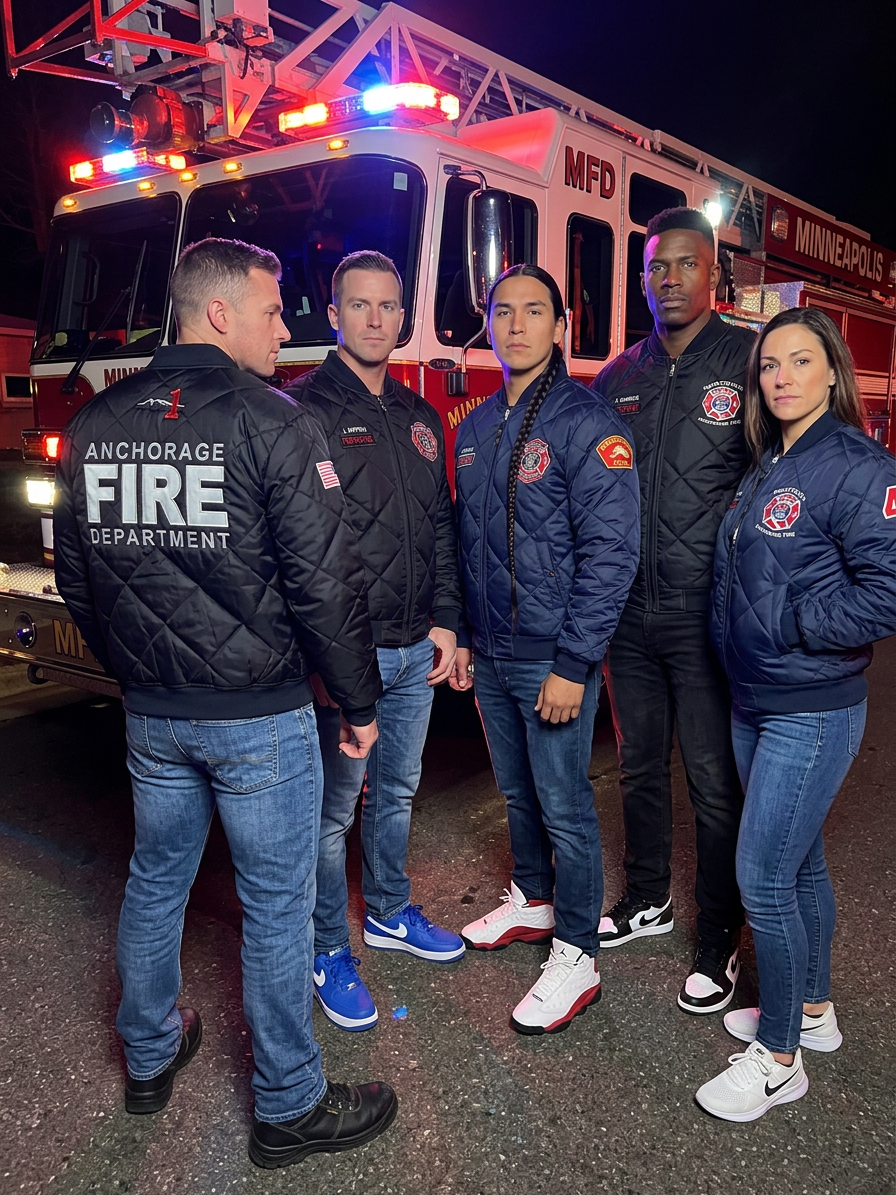 1221-J Bravest Diamond Quilt Jacket