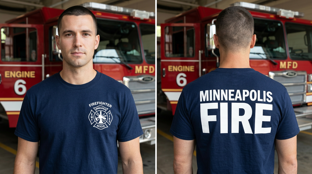 Minneapolis Fire Dept Issue T-Shirt