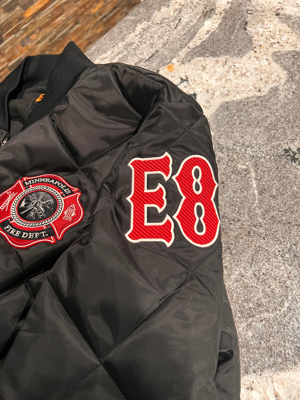 1221-J Bravest Diamond Quilt Jacket