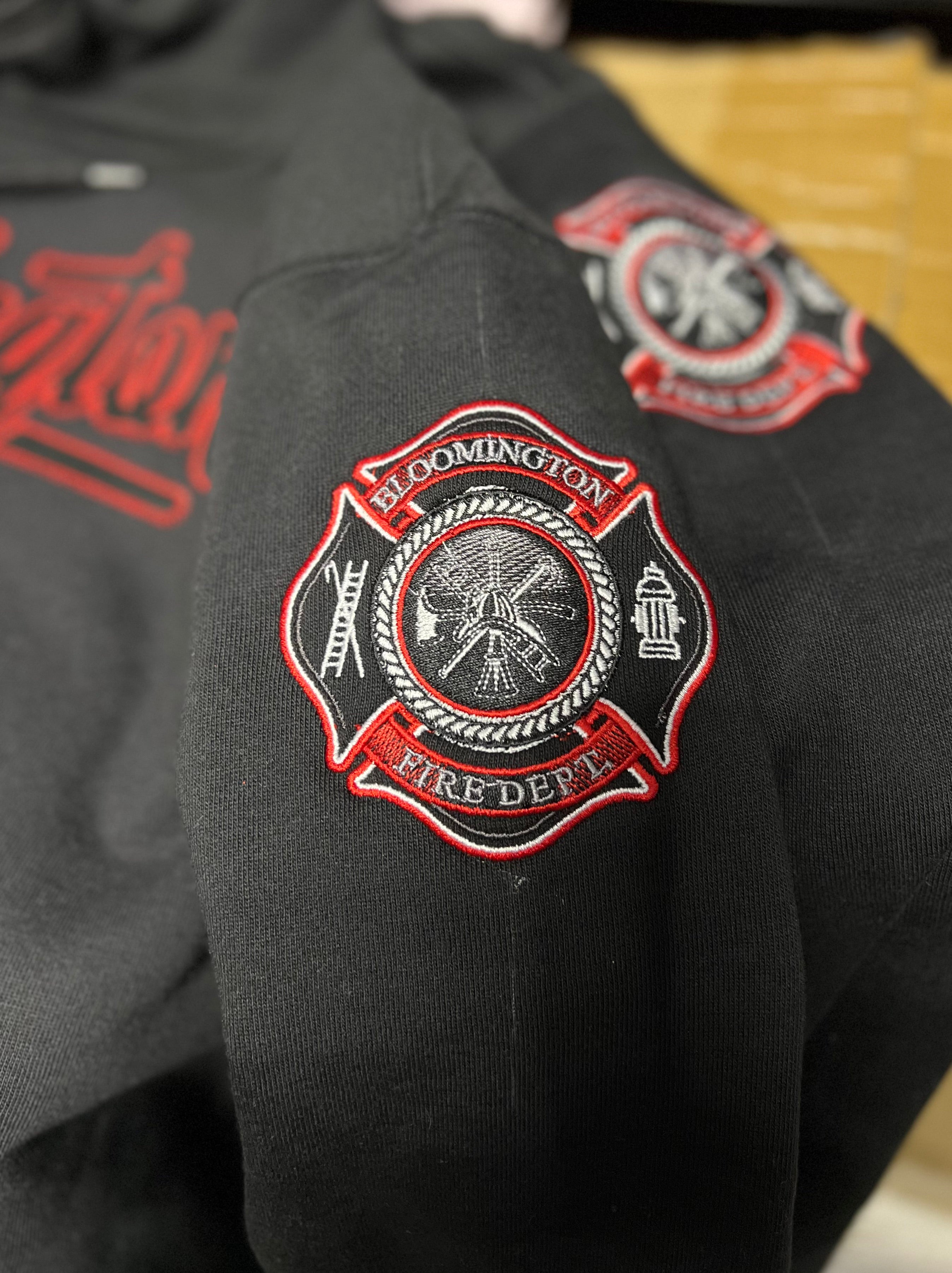 Custom Fire Dept. OffDuty Hoodie