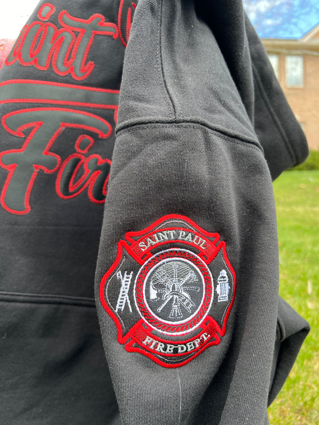 Custom Fire Dept. OffDuty Hoodie