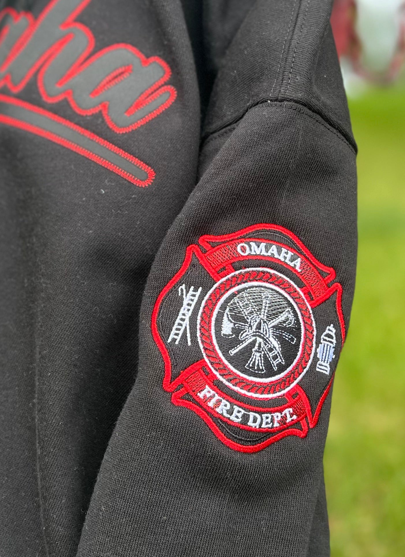 Custom Fire Dept. OffDuty Hoodie
