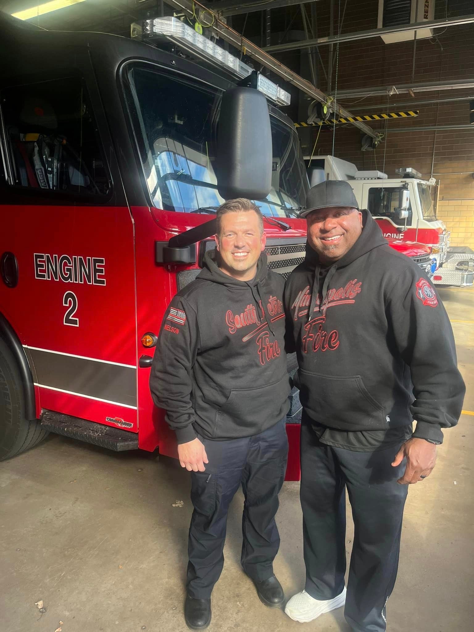 Custom Fire Dept. OffDuty Hoodie